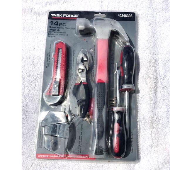 Home Tool Set . 14-Piece . Task Force ............ New in Package - Picture 1 of 6